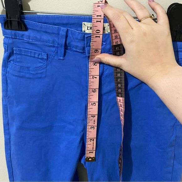 L’Agence Margot High Rise Skinny Pant in Light Harbor Blue - Picture 15 of 15